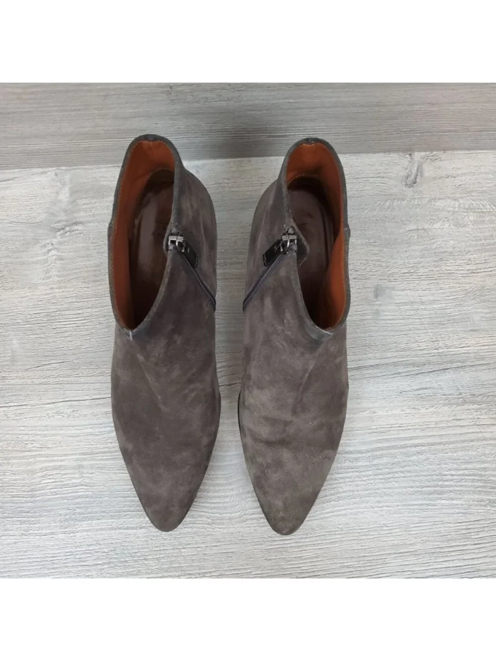 Aquatalia Fire Waterproof Suede bootie in taupe
